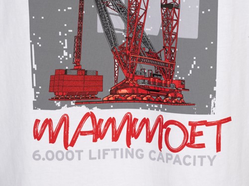 Mammoet SK6000 T-shirt Wit-3