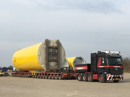 Mammoet MB Actros SLT 8x4 + Intercombi Scheuerle Set 5+5
