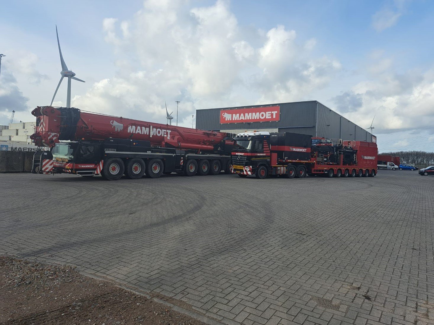 Mammoet AC700 ballasttrailer | Mammoet collectible