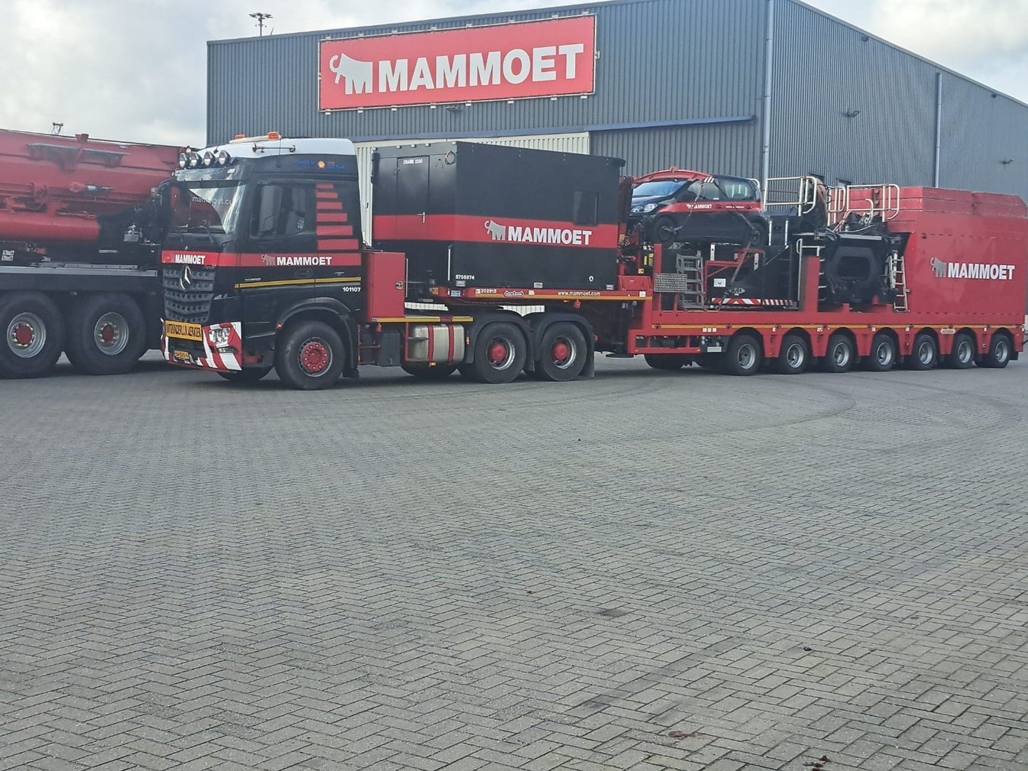Mammoet LTM 1650 ballasttrailer | Mammoet collectible