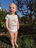 Mammoet romper wit-3