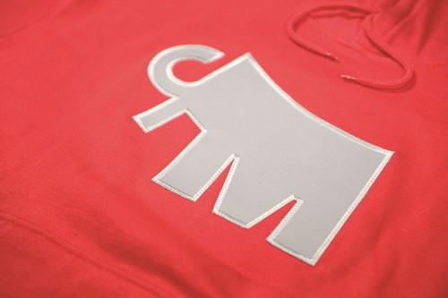 Mammoet Hooded Sweater Red-2